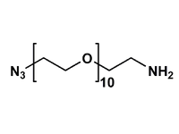 Monodispersed Poly(Ethylene Glycol) from PurePEG:N3-PEG10-CH2CH2NH2 - MSE Supplies LLC