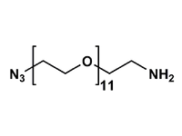 Monodispersed Poly(Ethylene Glycol) from PurePEG:N3-PEG11-CH2CH2NH2 - MSE Supplies LLC