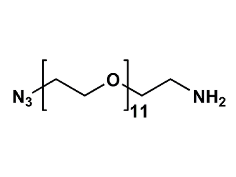 Monodispersed Poly(Ethylene Glycol) from PurePEG:N3-PEG11-CH2CH2NH2 - MSE Supplies LLC