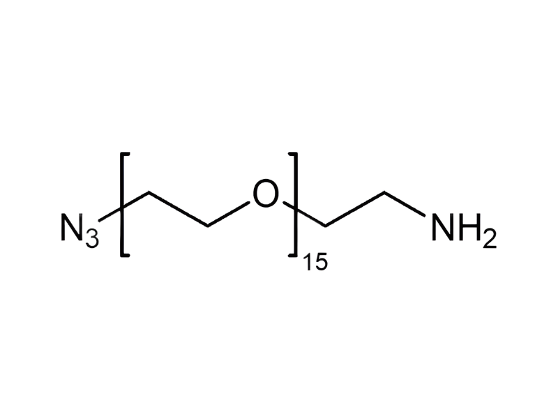 Monodispersed Poly(Ethylene Glycol) from PurePEG:N3-PEG15-CH2CH2NH2 - MSE Supplies LLC