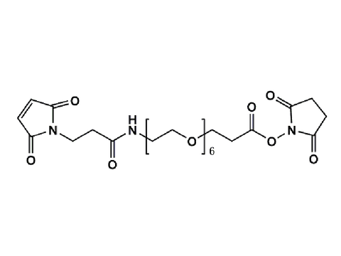 Monodispersed Poly(Ethylene Glycol) from PurePEG:Maleimide-NH-PEG6-CH2CH2COONHS Ester - MSE Supplies LLC