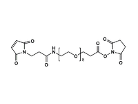Monodispersed Poly(Ethylene Glycol) from PurePEG:Maleimide-NH-PEG8-CH2CH2COONHS Ester - MSE Supplies LLC