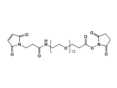Monodispersed Poly(Ethylene Glycol) from PurePEG:Maleimide-NH-PEG12-CH2CH2COONHS Ester - MSE Supplies LLC