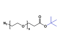Monodispersed Poly(Ethylene Glycol) from PurePEG:N3-PEG5- CH2CH2COOtBu - MSE Supplies LLC