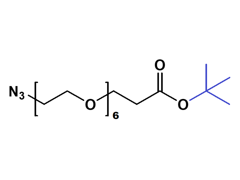 Monodispersed Poly(Ethylene Glycol) from PurePEG:N3-PEG6-CH2CH2COOtBu - MSE Supplies LLC