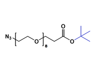 Monodispersed Poly(Ethylene Glycol) from PurePEG:N3-PEG8- CH2CH2COOtBu - MSE Supplies LLC