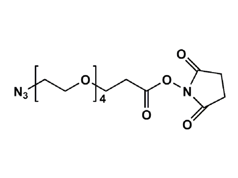 Monodispersed Poly(Ethylene Glycol) from PurePEG:N3-PEG4-CH2CH2COONHS Ester - MSE Supplies LLC