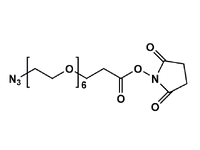 Monodispersed Poly(Ethylene Glycol) from PurePEG:N3-PEG6-CH2CH2COONHS Ester - MSE Supplies LLC