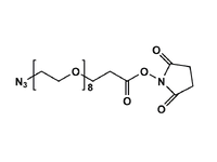 Monodispersed Poly(Ethylene Glycol) from PurePEG:N3-PEG8-CH2CH2COONHS Ester - MSE Supplies LLC
