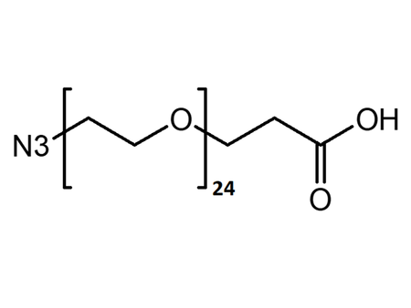Monodispersed Poly(Ethylene Glycol) from PurePEG:N3-PEG24-CH2CH2COOH - MSE Supplies LLC