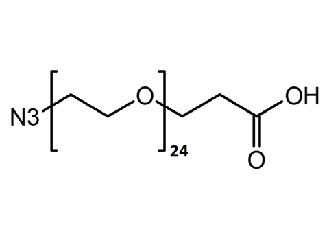 Monodispersed Poly(Ethylene Glycol) from PurePEG:N3-PEG24-CH2CH2COOH - MSE Supplies LLC
