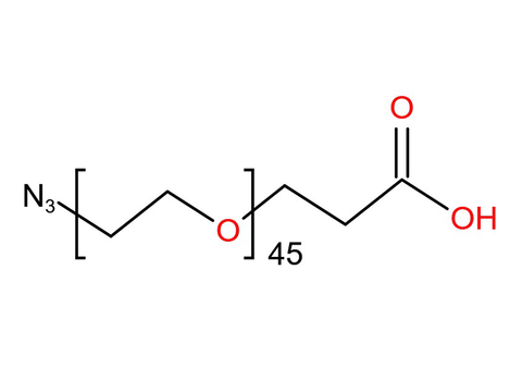 Monodispersed Poly(Ethylene Glycol) from PurePEG:N3-PEG45-CH2CH2COOH - MSE Supplies LLC
