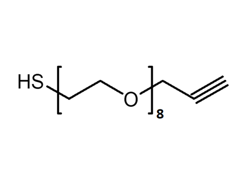 Monodispersed Poly(Ethylene Glycol) from PurePEG:HC≡C-CH2-PEG8-SH - MSE Supplies LLC