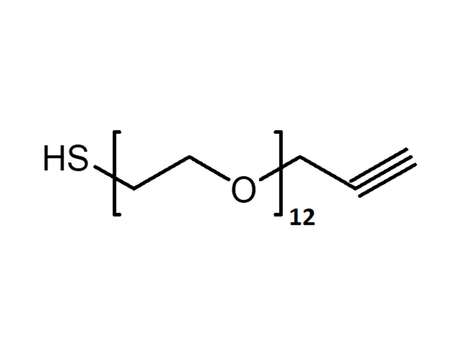 Monodispersed Poly(Ethylene Glycol) from PurePEG:HC≡C-CH2-PEG12-SH - MSE Supplies LLC