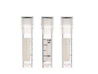 Biologix 2ml Cryogenic Vials, Lab Vials for Low Temperature Storage, 50/Bag, 500/Pack, 2000/Case