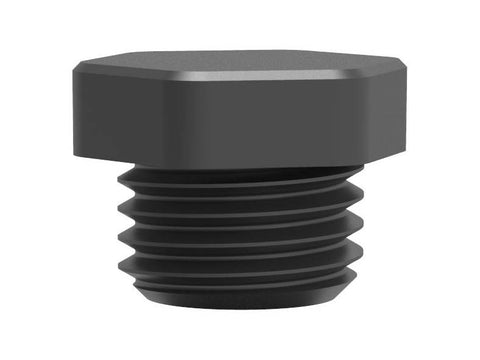 S.C.A.T Safety Waste Cap "LISA", V3.0 - Blind Plug Satellite Black, Pack of 5 - MSE Supplies LLC