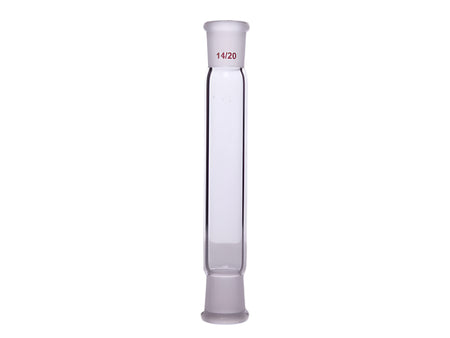 MSE PRO Double Internal Grinding Mouth Connection Joint, 14/20, Grinding Mouth Distance (Excluding Grinding Mouth): 90mm