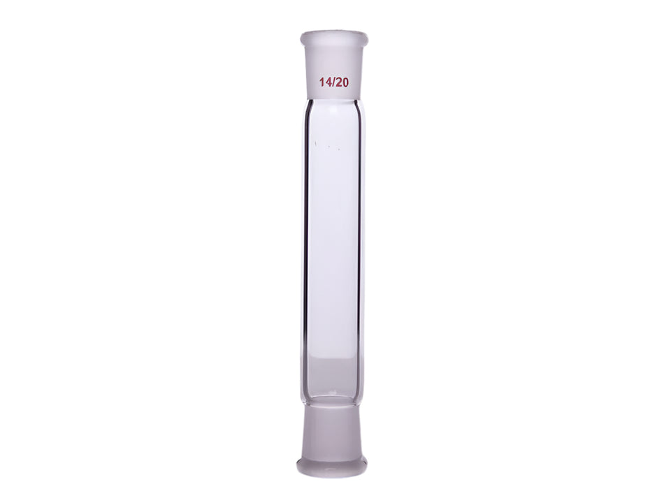 MSE PRO Double Internal Grinding Mouth Connection Joint, 14/20, Grinding Mouth Distance (Excluding Grinding Mouth): 90mm