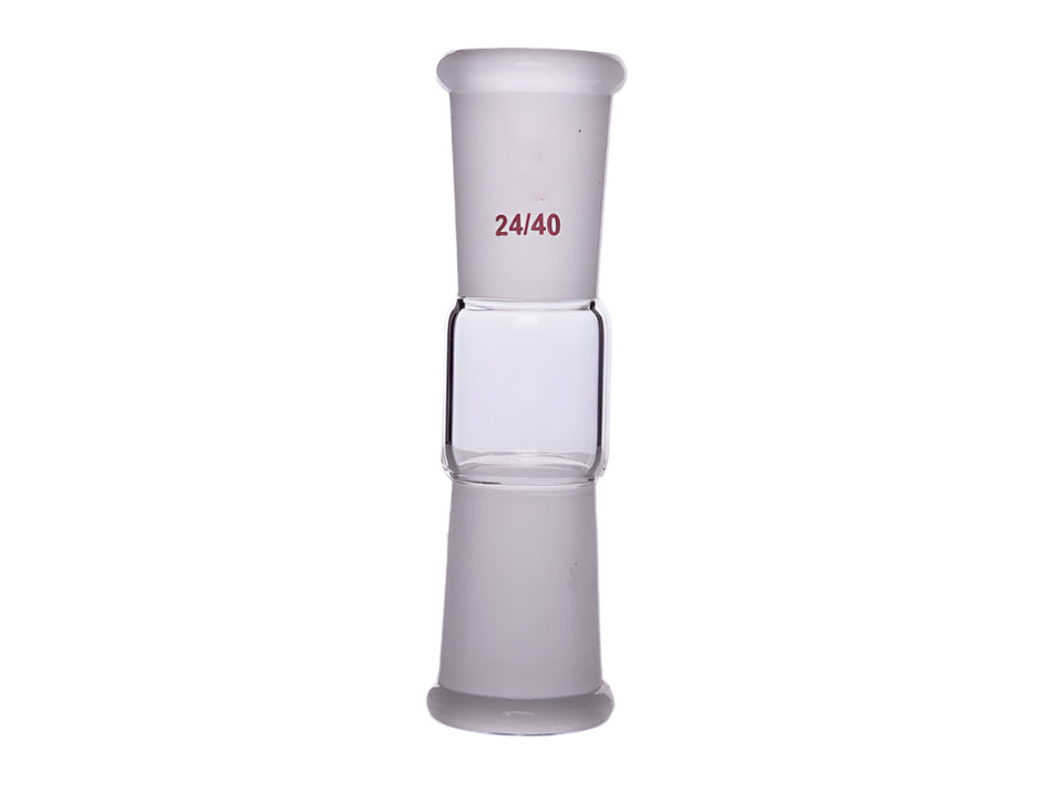 MSE PRO Double Internal Grinding Mouth Connection Joint, 24/40, Grinding Mouth Distance (Excluding Grinding Mouth): 30mm