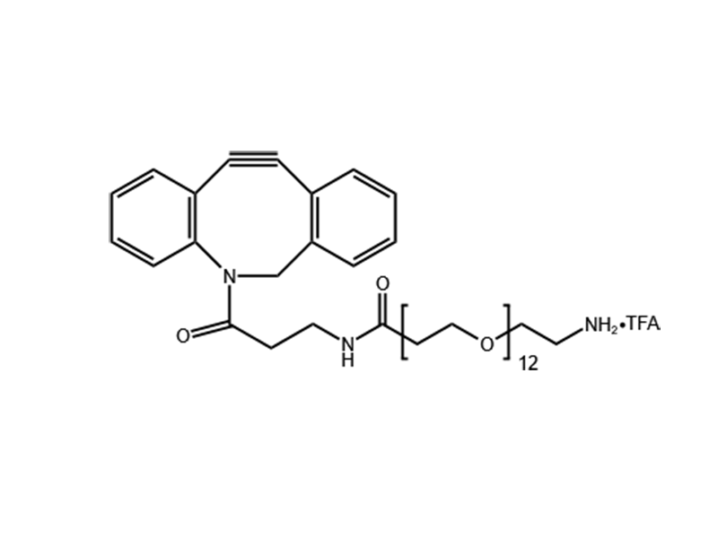 Monodispersed Poly(Ethylene Glycol) from PurePEG:DBCO-NH-PEG12-CH2CH2NH2 - MSE Supplies LLC