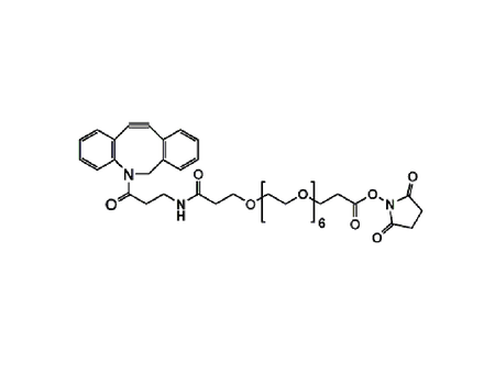 Monodispersed Poly(Ethylene Glycol) from PurePEG:DBCO-NH-PEG6-CH2CH2COONHS ester - MSE Supplies LLC