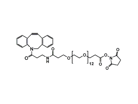 Monodispersed Poly(Ethylene Glycol) from PurePEG:DBCO-NH-PEG12-CH2CH2COONHS ester - MSE Supplies LLC