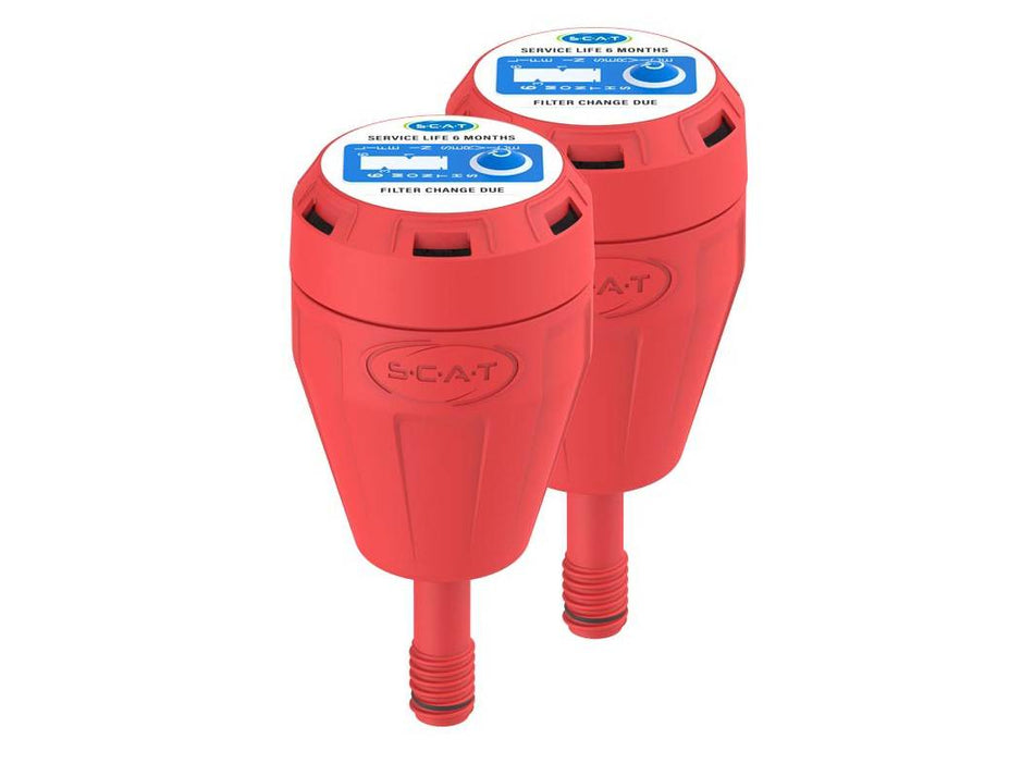 S.C.A.T Exhaust Filter M, V3.0, Indicator, PU=2pcs - MSE Supplies LLC