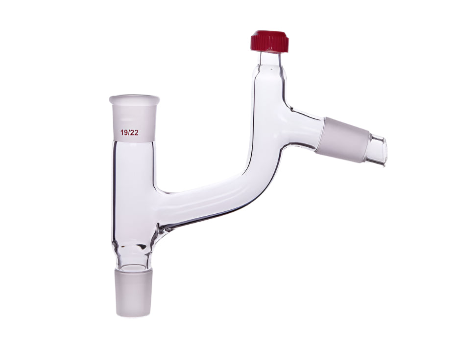 MSE PRO Fractionation Head, with Thermometer Sleeve, Grinding Mouth: 19/22