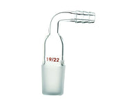 MSE PRO 90° Exhaust Joint, Grinding Mouth: 19/22, φ8 Small Nozzle Interface