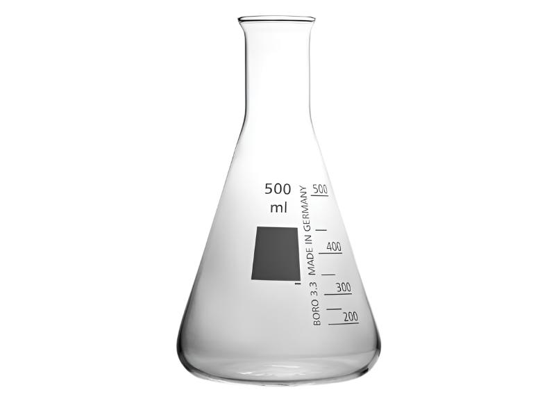 Witeg Erlenmeyer Flask Narrow Neck With Rim Neutral