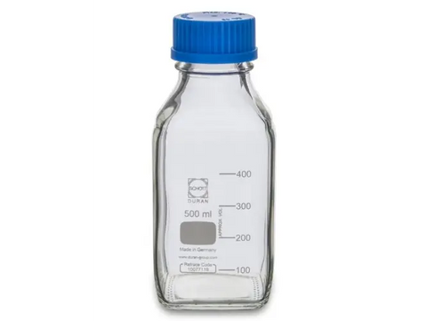 S.C.A.T Laboratory Bottle DURAN, GL45, 500 ml, Type 2, Pack of 3 - MSE Supplies LLC