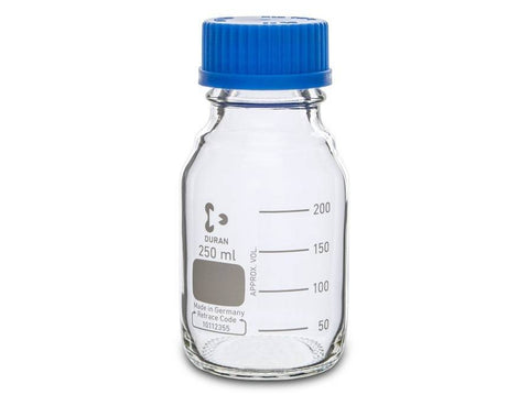 S.C.A.T Laboratory Bottle DURAN, GL45, 250 ml, Type 3, Pack of 10 - MSE Supplies LLC