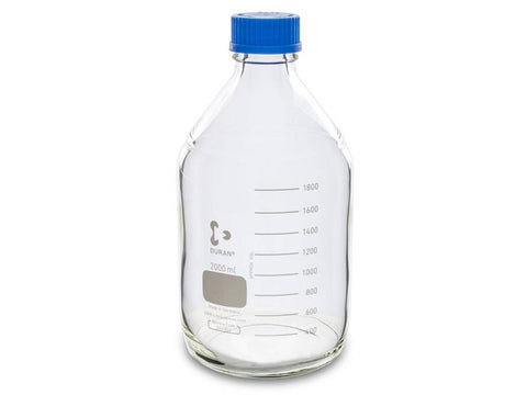 S.C.A.T Laboratory Bottle DURAN, GL45, 2 L, Type 2, Pack of 2 - MSE Supplies LLC