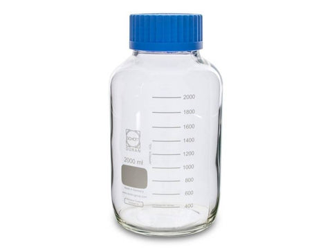 S.C.A.T Laboratory Bottle DURAN, GLS80, 2 L, Type 1 - MSE Supplies LLC