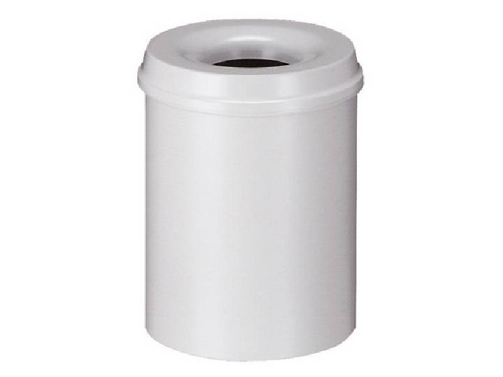 Ecosafe Safety Waste Bin White - 50L - MSE Supplies LLC