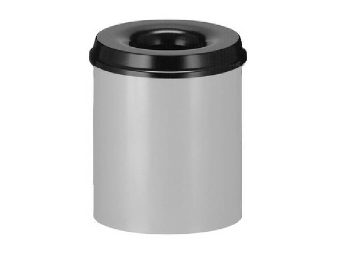 Ecosafe Safety Waste Bin Gray - 50L - MSE Supplies LLC