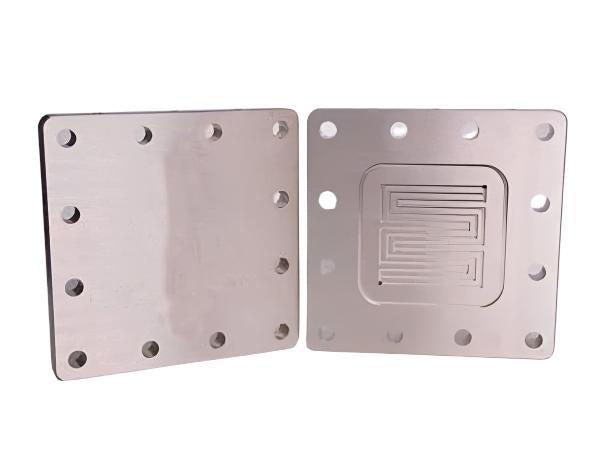 50cm² AEM Electrolyzer Hardware - Serpentine Flow Field, Ni + Ni End Plate, Electrochemical Products, MSE Supplies LLC, MSE Supplies