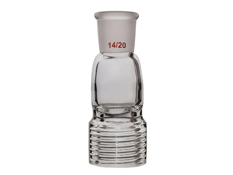 MSE PRO Micro-Rotary Steam Joint, Upper Mouth 14/20 Lower Mouth 15# Internal Thread