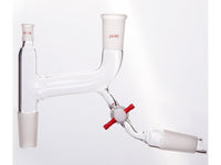 MSE PRO Claisen Joint, with PTFE Joint Valve Lower Branch Pipe