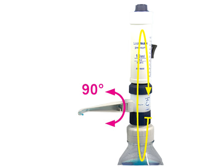 Witeg Bottle-Top Dispenser Labmax Premium