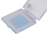 Pack of 10 Sticky Gel Carrier Boxes (55x55x10 mm) for Delicate Materials Storage - MSE Supplies LLC