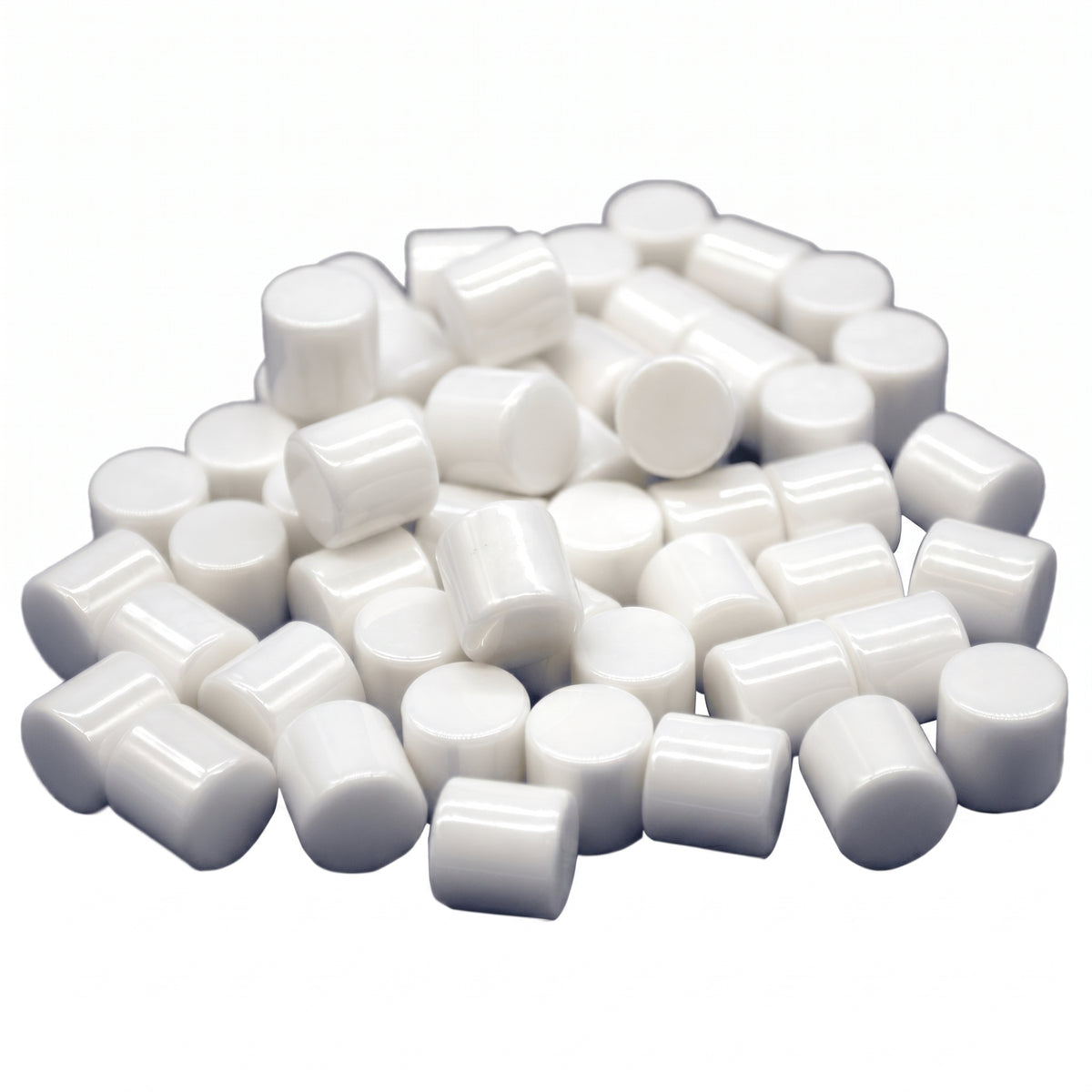 MSE PRO 10 mm Cylindrical Premium Yttria Stabilized Zirconia YSZ Milling Media, 1 kg AI image