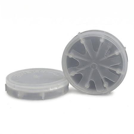 MSE PRO 2 Inch Single Wafer Carrier Case (Pack of 10), Polypropylene, Cleanroom Class 100 Grade AI image