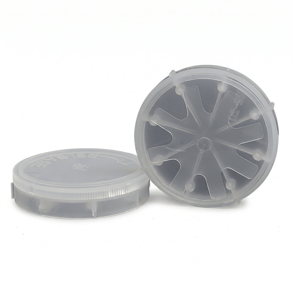 MSE PRO 2 Inch Single Wafer Carrier Case (Pack of 10), Polypropylene, Cleanroom Class 100 Grade AI image