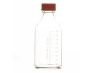 MSE PRO Threads Mouth Reagent Bottle 1000mL GL45, Standard Orange Threads Cover, Including Sealing Ring - MSE Supplies LLC
