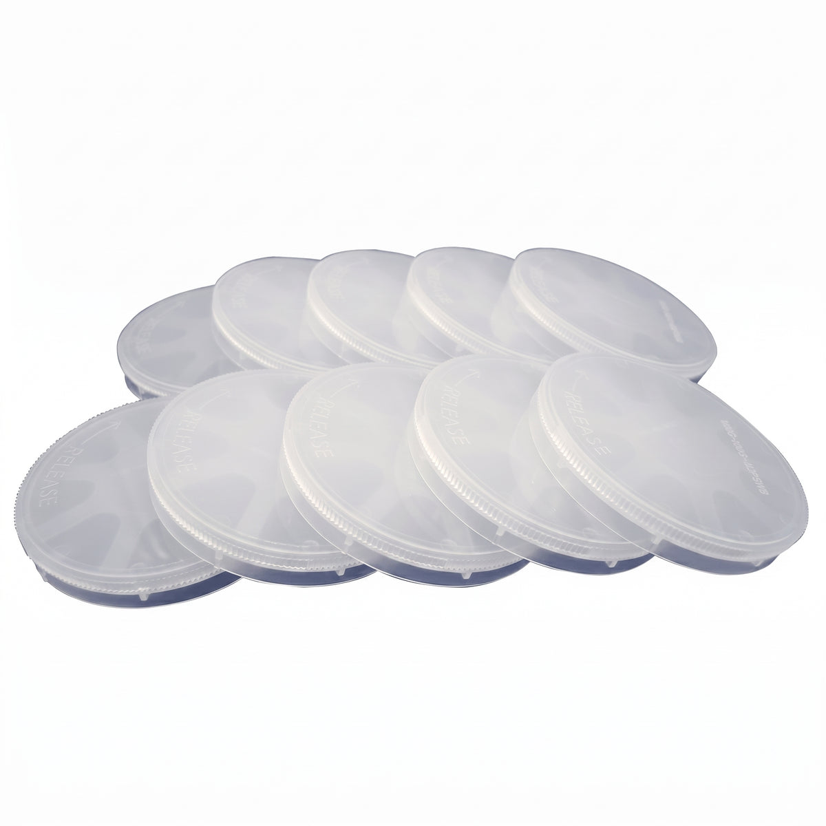 MSE PRO 4 Inch Single Wafer Carrier Case (Pack of 10), Polypropylene, Cleanroom Class 100 Grade AI image