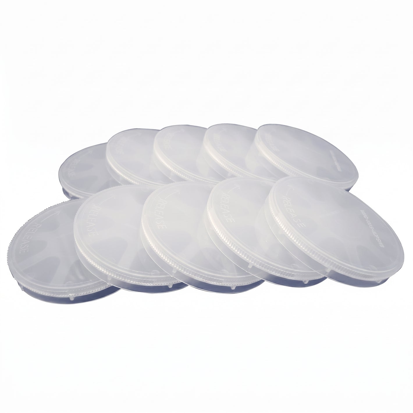 MSE PRO 4 Inch Single Wafer Carrier Case (Pack of 10), Polypropylene, Cleanroom Class 100 Grade AI image