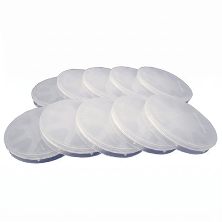 MSE PRO 4 Inch Single Wafer Carrier Case (Pack of 10), Polypropylene, Cleanroom Class 100 Grade AI image