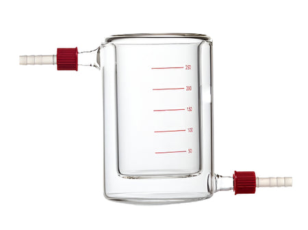 MSE PRO 250mL Jacketed Beaker with Detachable Spout - MSE Supplies LLC