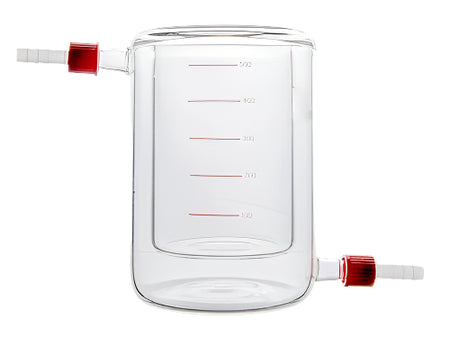 MSE PRO 500mL Jacketed Beaker with Detachable Spout - MSE Supplies LLC